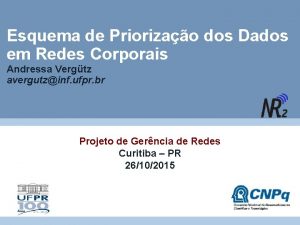 Esquema de Priorizao dos Dados em Redes Corporais