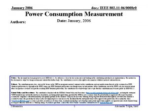 January 2006 doc IEEE 802 11 060008 r