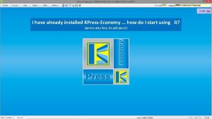 I have already installed KPressEconomy how do I