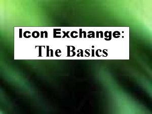 Icon Exchange The Basics F 2 2 s