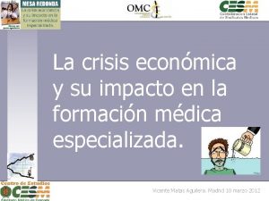 La crisis econmica y su impacto en la