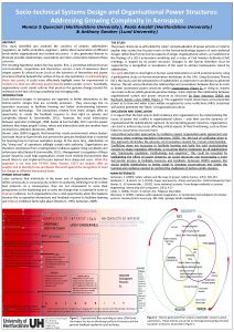 Sociotechnical Systems Design and Organisational Power Structures Addressing