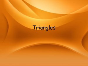 Triangles Triangles classified by their angles Right triangle