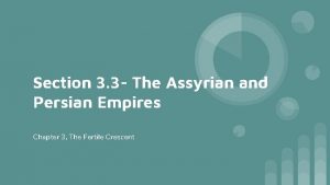 Section 3 3 The Assyrian and Persian Empires