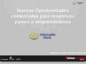 Nuevas Oportunidades comerciales para empresas pymes o emprendedores