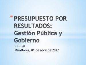 CEDDAL Miraflores 01 de abril de 2017 Registro