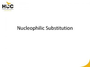 Nucleophilic Substitution Organic Substitution versus Inorganic Single Replacement