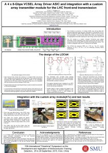 A 4 x 8 Gbps VCSEL Array Driver