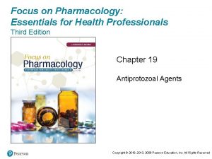 Focus on Pharmacology Essentials for Health Professionals Third