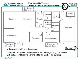 West Memphis Terminal Office Emergency Evacuation Plans Customer