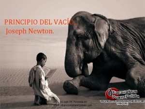 PRINCIPIO DEL VACO Joseph Newton Otro pps de