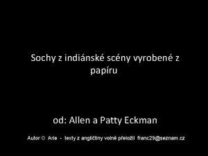 Sochy z indinsk scny vyroben z papru od