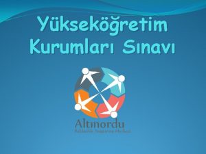 Yksekretim Kurumlar Snav Yksekretime giri snavnn yeni ad