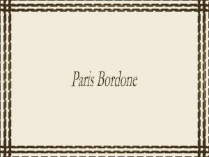 Paris Bordone nasceu em Treviso Itlia em 5