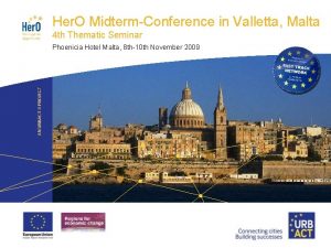 LOGO PROJECT Her O MidtermConference in Valletta Malta