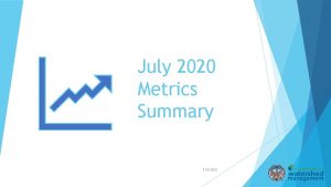 July 2020 Metrics Summary 9252021 Twitter Metrics 2