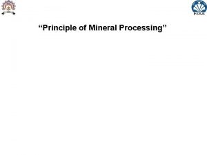 Principle of Mineral Processing Chapter 4 Froth flotation