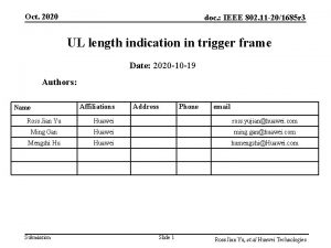 Oct 2020 doc IEEE 802 11 201685 r