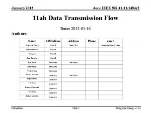 January 2012 doc IEEE 802 11 111484 r