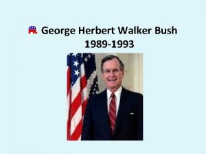 George Herbert Walker Bush 1989 1993 Living Room