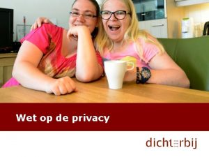 Wet op de privacy Ken je de wet