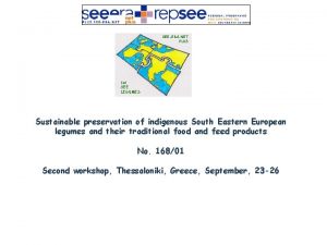 SEEERA NET PLUS 168 SEE LEGUMES Sustainable preservation