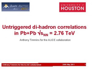 Untriggered dihadron correlations in PbPb s NN 2