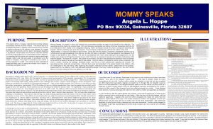 MOMMY SPEAKS Angela L Hoppe PO Box 90034
