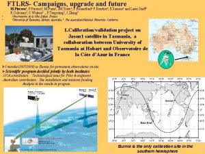 FTLRS Campaigns upgrade and future M Pierron F