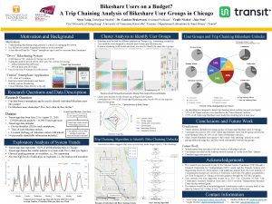 Bikeshare Users on a Budget A Trip Chaining