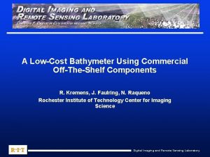 A LowCost Bathymeter Using Commercial OffTheShelf Components R