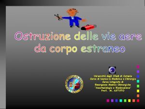 Universit degli Studi di Catania Corso di laurea