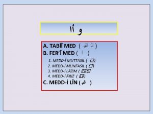 Med harfinden sonra lzm sukn bulunmas halinde oluan