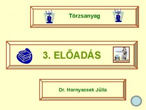 Trzsanyag 3 ELADS Dr Hornyacsek Jlia Hasznlati tmutat