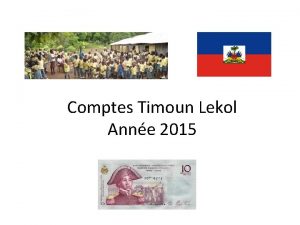 Comptes Timoun Lekol Anne 2015 Dpenses 16949 12882