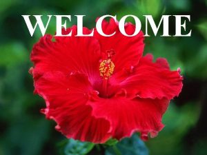 WELCOME Identity Mosammat Nayem Sultana M A English