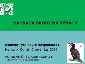 NHRADA KODY NA RBCH kolenie rybrskych hospodrov I