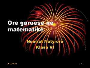 Numrat natyror klasa 6 Numrat natyror klasa 6