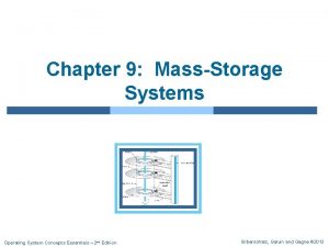 Chapter 9 MassStorage Systems Operating System Concepts Essentials