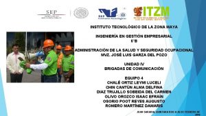 INSTITUTO TECNOLGICO DE LA ZONA MAYA INGENIERA EN