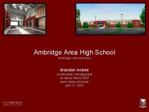 ambridge area high school Ambridge Area High School