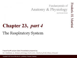 Anatomy Physiology SIXTH EDITION Chapter 23 part 4