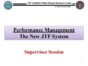 JTF Cap Med Civilian Human Resources Center A