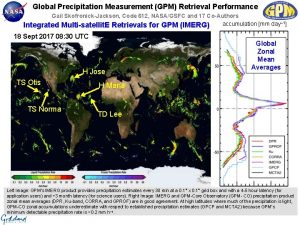 Global Precipitation Measurement GPM Retrieval Performance Gail SkofronickJackson