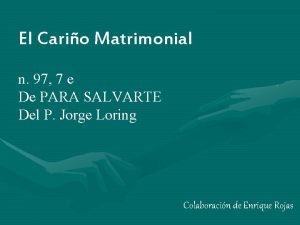 El Cario Matrimonial n 97 7 e De