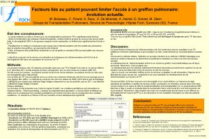 5731 17 2012 Facteurs lis au patient pouvant