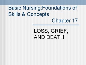 Basic Nursing Foundations of Skills Concepts Chapter 17