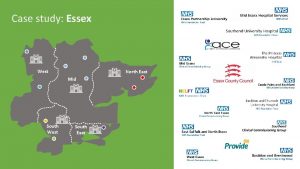 Case study Essex West North East Mid South