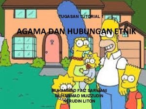 TUGASAN TUTORIAL 1 AGAMA DAN HUBUNGAN ETNIK MUHAMMAD