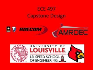 ECE 497 Capstone Design Purpose of the System